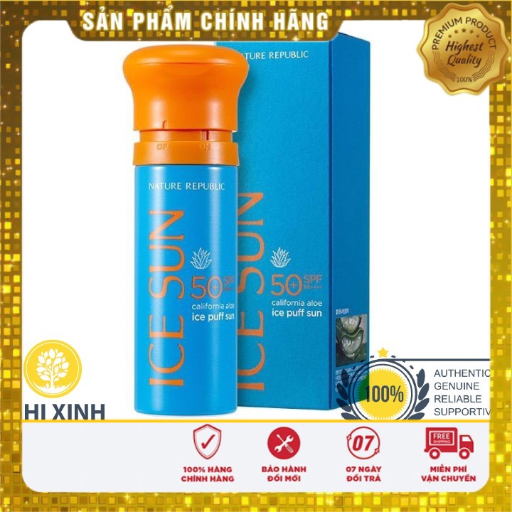 Kem Chống Nắng Natural Republic Ice Sun SPF50+ California Aloe