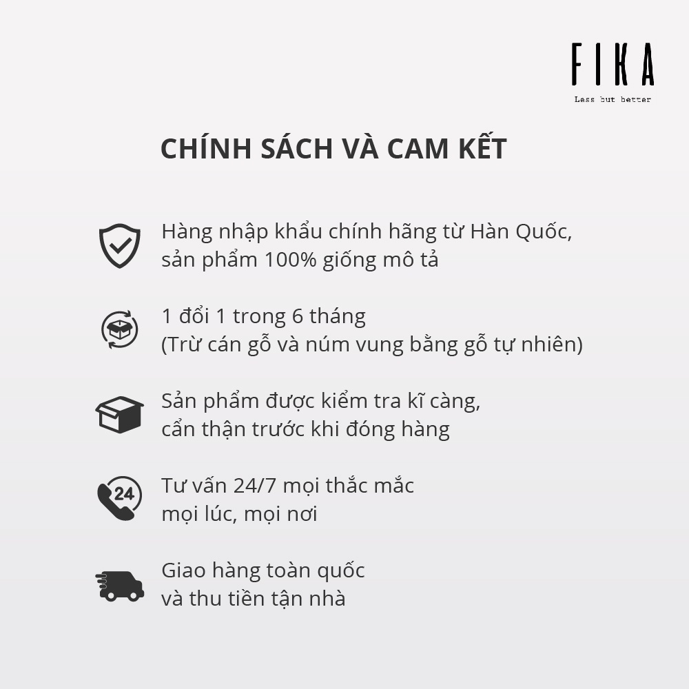 Quánh, nồi tráng gốm Fika Neoflam size 18cm - EK-FG-S18