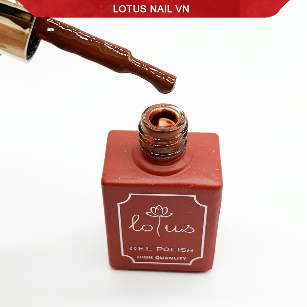 Sơn gel Lotus Hàn Quốc cao cấp chai đỏ 15ml