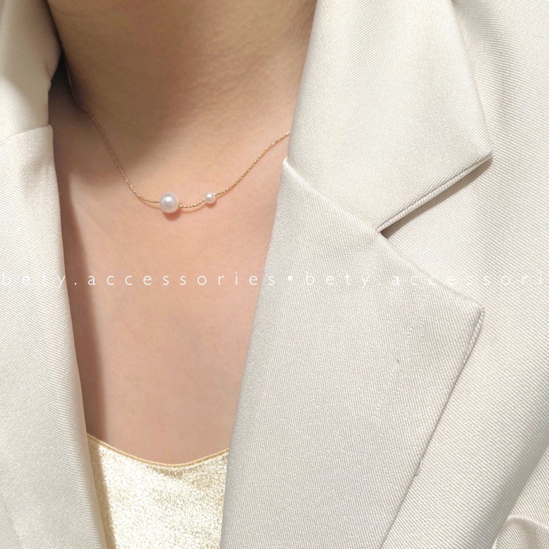 Dây chuyền nữ, vòng cổ Peary phong cách hàn quốc