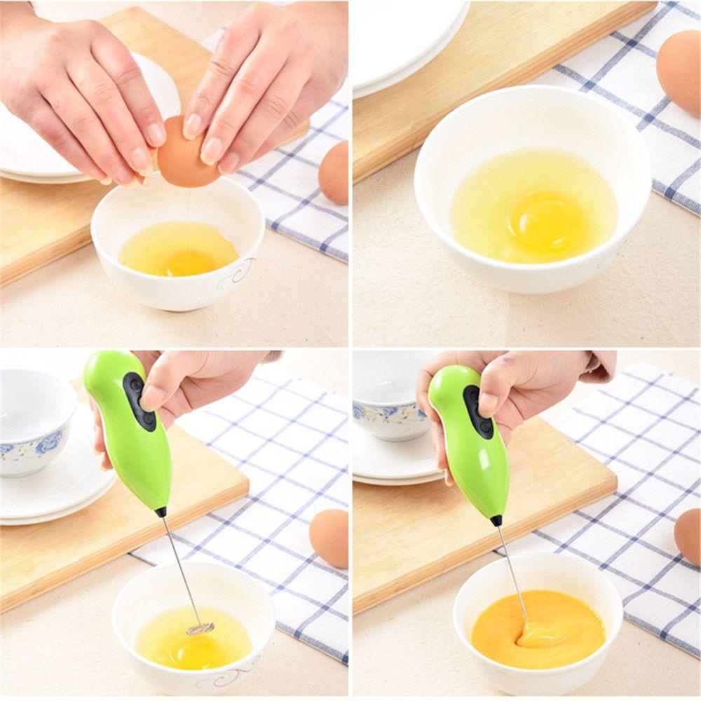 Máy Đánh Trứng / Sữa Cầm Tay Chạy Điện Tiện Dụng Cho Nhà Bếp