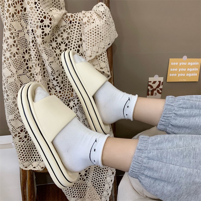 Jiashucheng Dép Đi Trong Nhà Đế Dày Mềm Mại Chống Trượt Thời Trang Cho Nữ