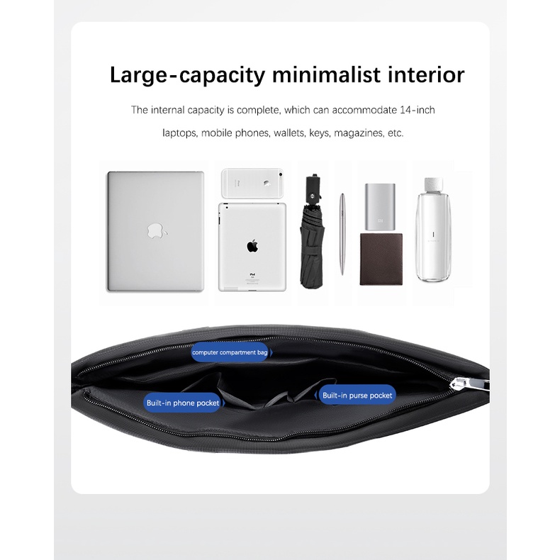 Túi Đựng Laptop Chống Thấm Nước 13.3 14 INCH Cho Macbook Air 13 M1 Pro HP Huawei Asus Dell