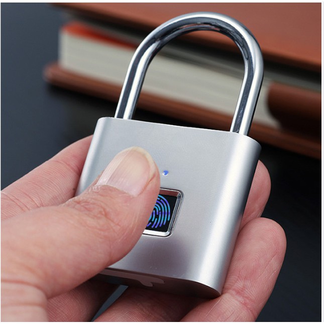 Ổ khóa vân tay cảm ứng thông minh hiện đại PADLOCK