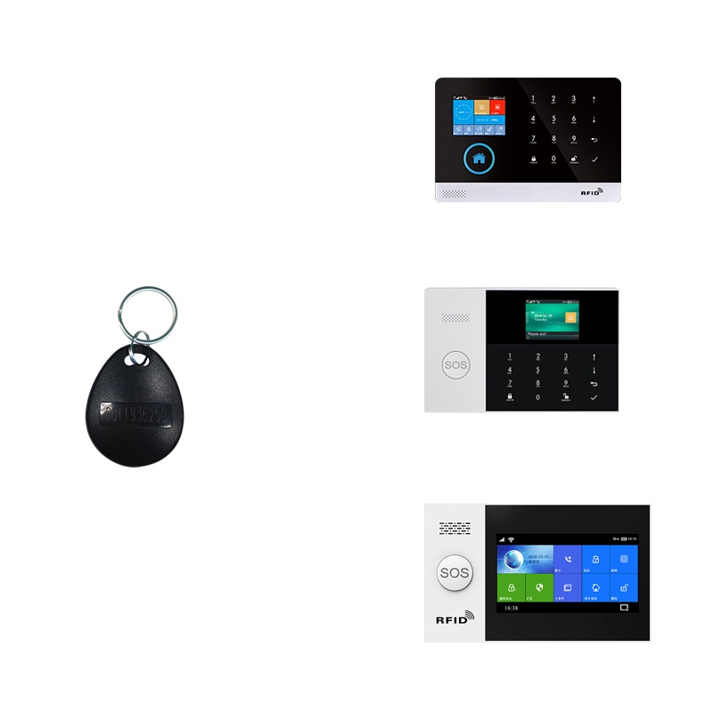 Thẻ RFID 125K RFID Điều Khiển Truy Cập Hỗ Trợ Thẻ RF Báo Động