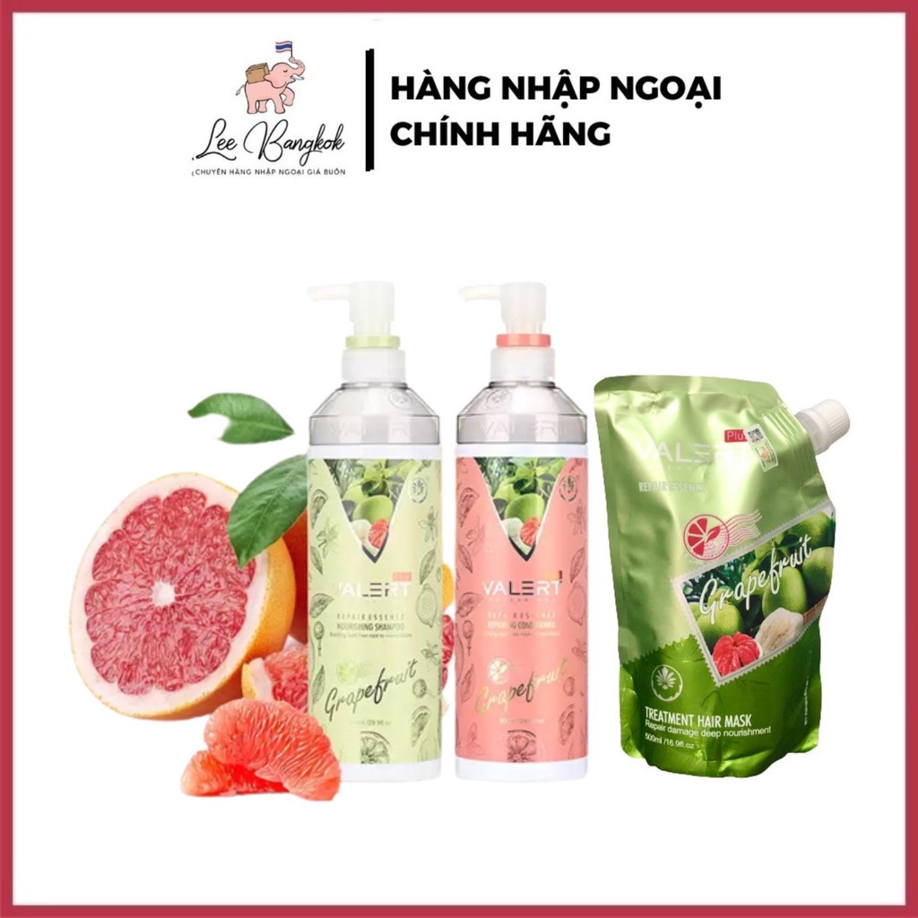 Bộ Dầu Gội Xả Bưởi GRAPEFRUIT PLUS Phục Hồi Chống Rụng Tóc, Kích Thích Mọc Tóc, Phục Hồi Hư Tổn 850ml