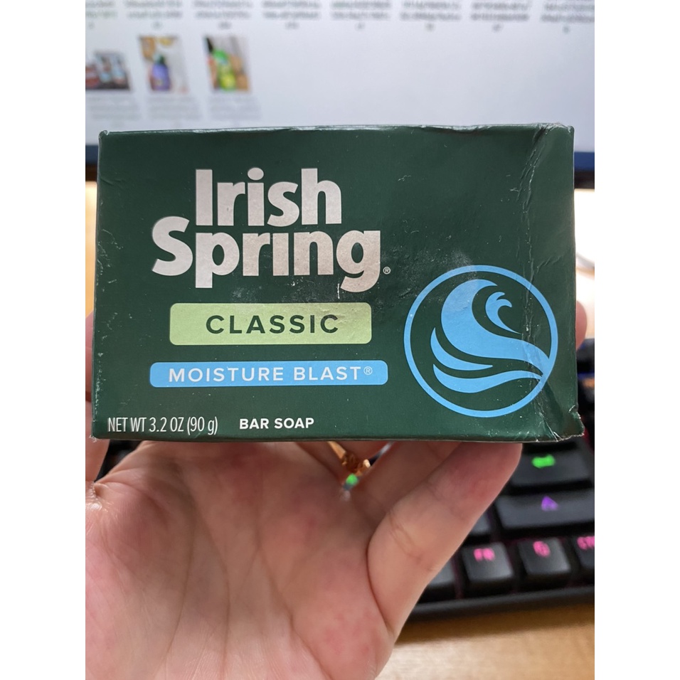 XÀ BÔNG CỤC IRISH SPRING ORIGINAL USA MỸ