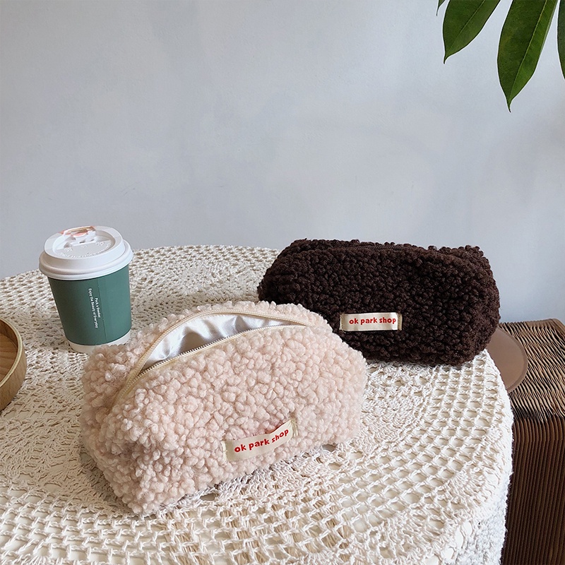 Hộp đựng bút chì kiểu Hàn Quốc Túi đựng bút chì Hộp đựng bút chì Hộp bút chì dễ thương Túi mỹ phẩm Túi đựng đồ sang trọng