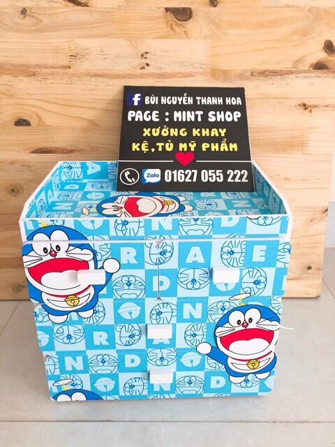 Tủ đựng đồ cá nhân cho bé doraemon tiện dụng