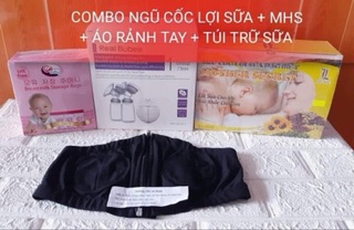 Combo máy hút điện đôi áo rảnh tay