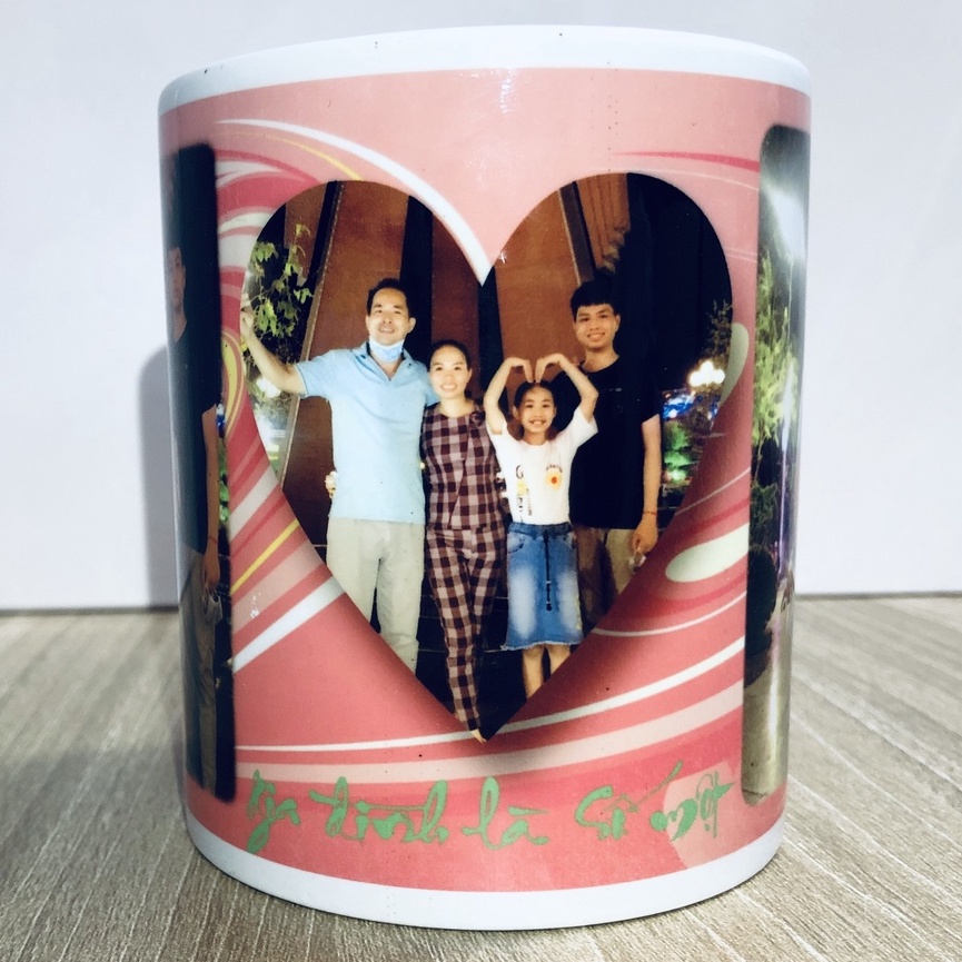 Cốc sứ in ảnh, ly sứ in hình, in logo theo yêu cầu, cốc làm quà tặng