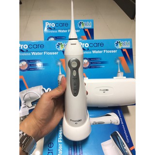 Máy tăm nước Procare A3, 3 chế độ điều chỉnh, nhịp rung tia nước 1400 lần/phút