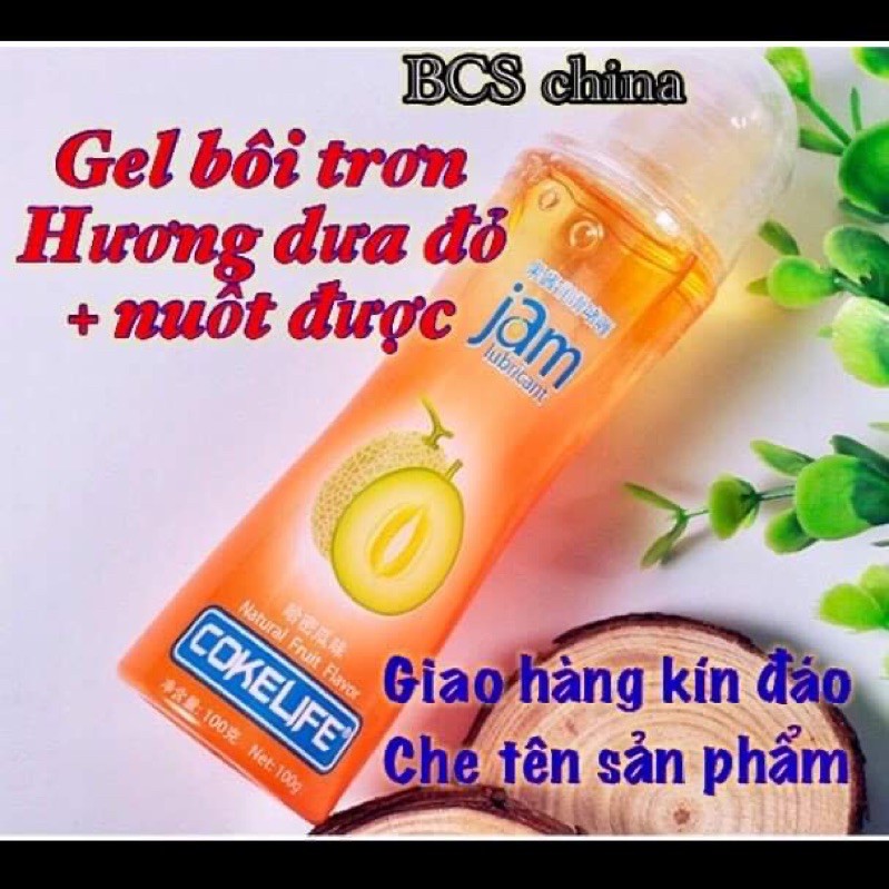 GEL BÔI TRƠN HƯƠNG HOA QUẢ 🍎hàng thượng lưu loại 1🍒 nuốt được 💥