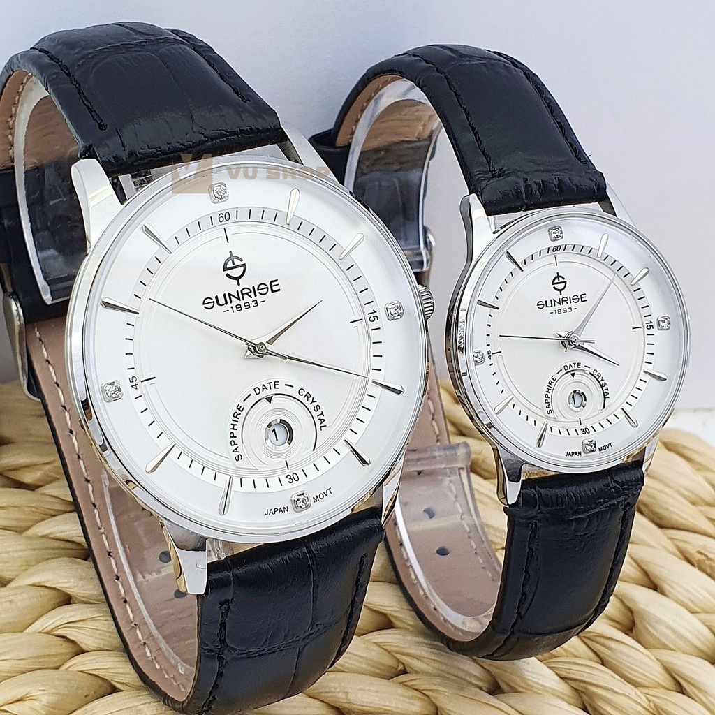 ĐỒNG HỒ ĐÔI SUNRISE DM1223SWA