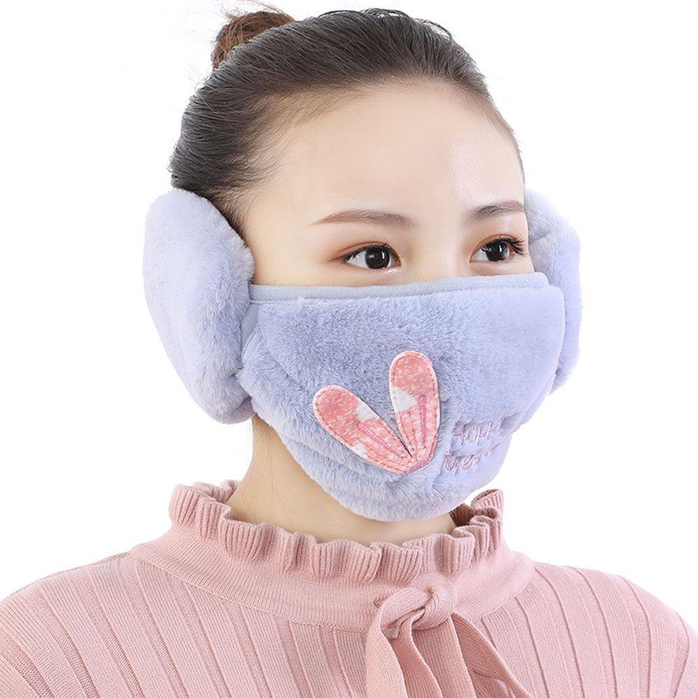1 Khẩu Trang Che Tai Giữ Ấm Chống Bụi Thoáng Khí Khi Đi Xe Đạp