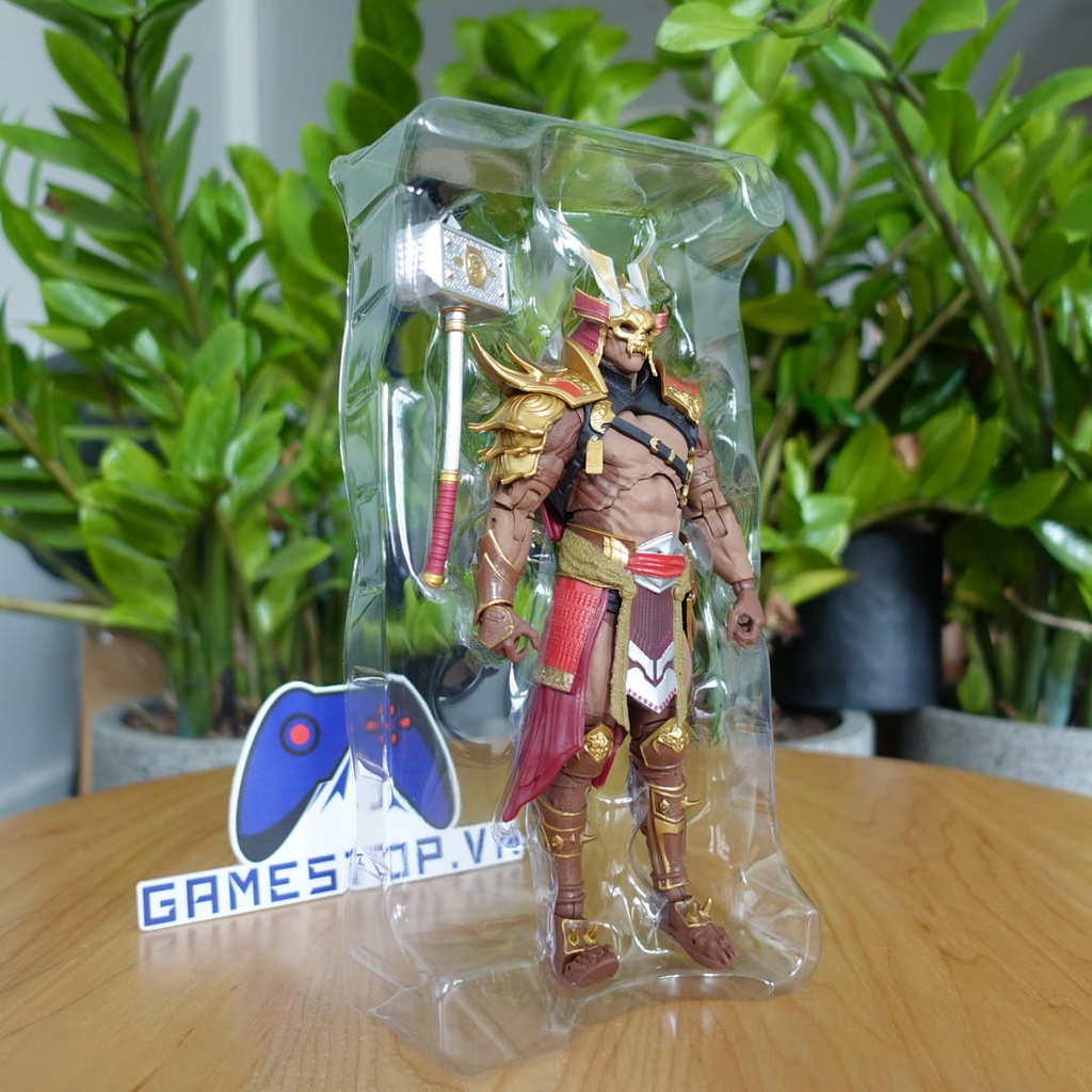 Mô hình Mortal Kombat Shao Kahn Bane of Earthrealm 18cm McFarlane Mô hình có khớp Nhựa PVC CHÍNH HÃNG MỸ MKMF04