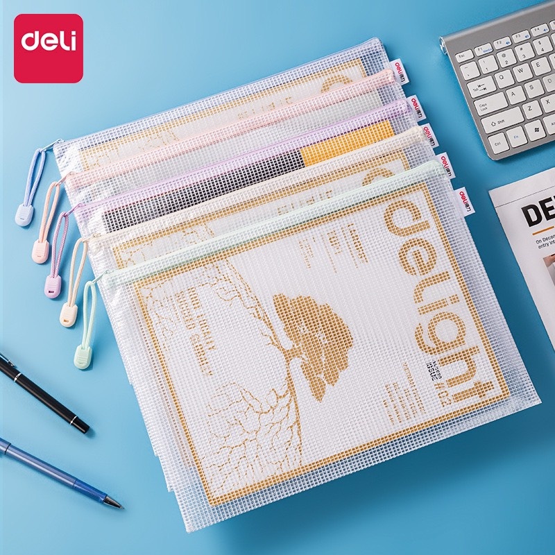 Túi lưới đựng hồ sơ A5 - A4 Deli