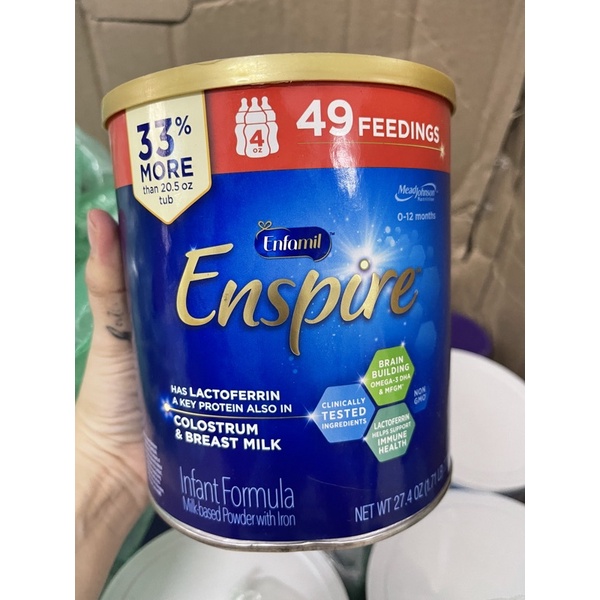 Sữa Enspire 581gram-1.16kg