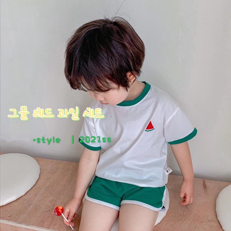 [S040] Set mặc nhà quần short cho bé sz 90-130 | FOM NHỎ