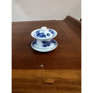 bát sâm, chén nước thờ men lam