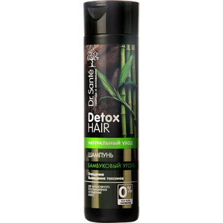 Dầu gội detox tóc và da đầu chiết xuất than tre hoạt tính Dr. Sante Detox Hair 250 ml