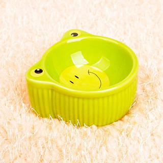 Bát ăn sứ hình Ếch , Lợn & Gấu cho hamster