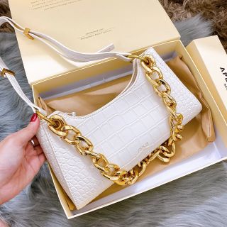 Túi apede mod vân rắn sz 25