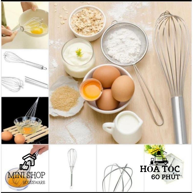 Phơi Đánh Trứng Bằng Tay Thép Không Gỉ