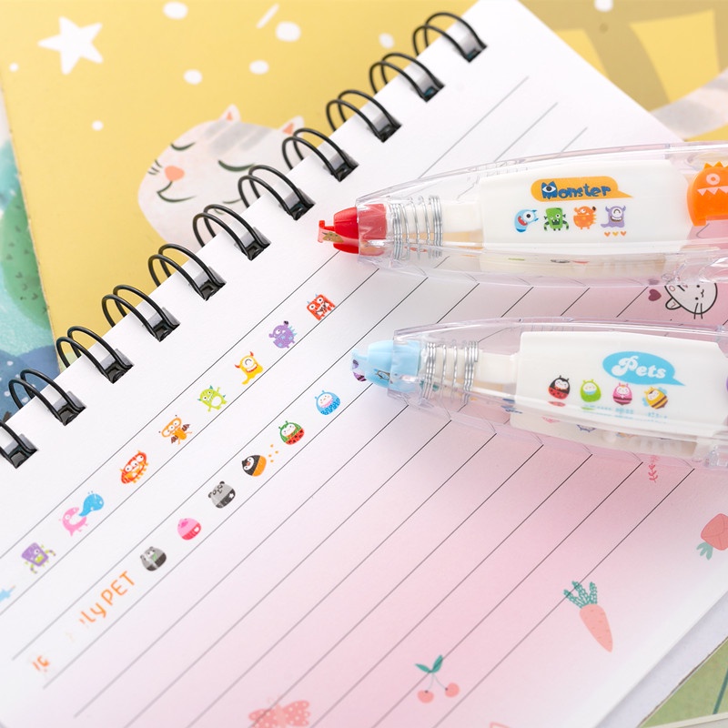 Băng keo dán trang trí sổ tay kiểu hoạt hình dễ thương