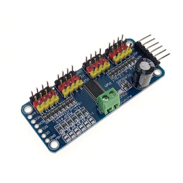 Mô Đun Động Cơ Servo Pca9685 16 Kênh 12 Bit Pwm I2c