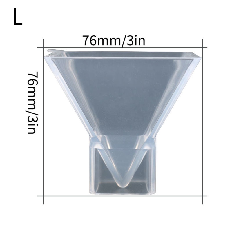 Khuôn Silicone Trong Suốt Dùng Làm Đồ Trang Sức Resin Epoxy Diy