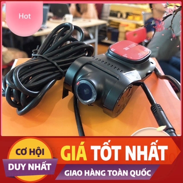 Camera hành trình ô tô u6 - camera hành trình có ADAS, GPS, cảnh báo va chạm - cắm cổng USB màn hình androi