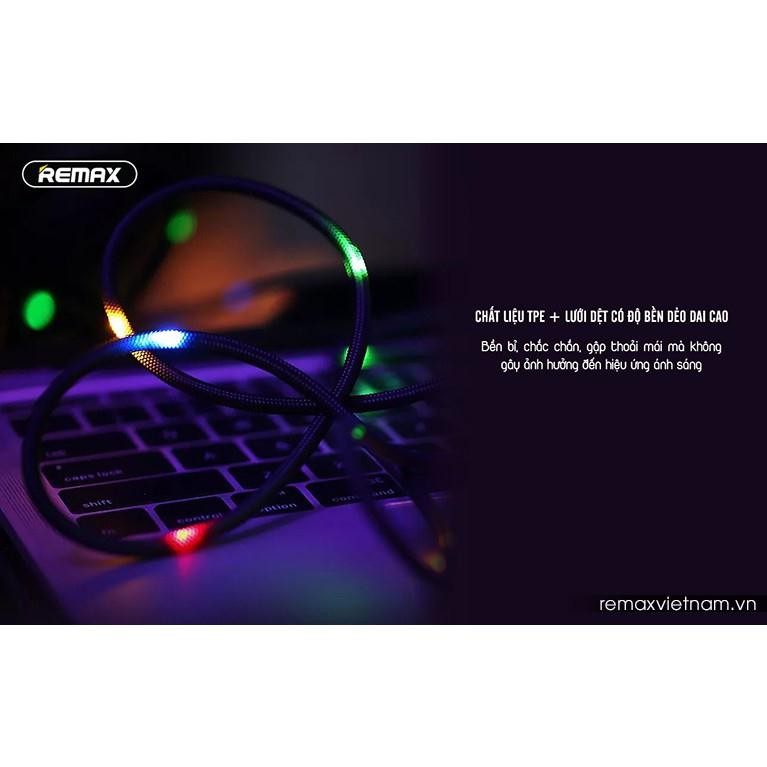 Cáp Lightning phát sáng RC-133i REMAX