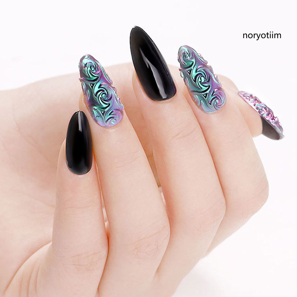 Gel Dán Trang Trí Móng Tay Nhanh Khô Dễ Loại Bỏ Tiện Dụng