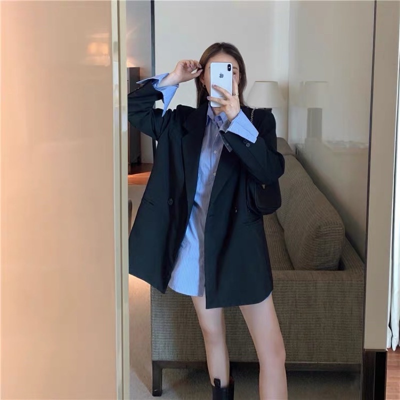 Áo blazer mỏng thời trang thu đông 2021