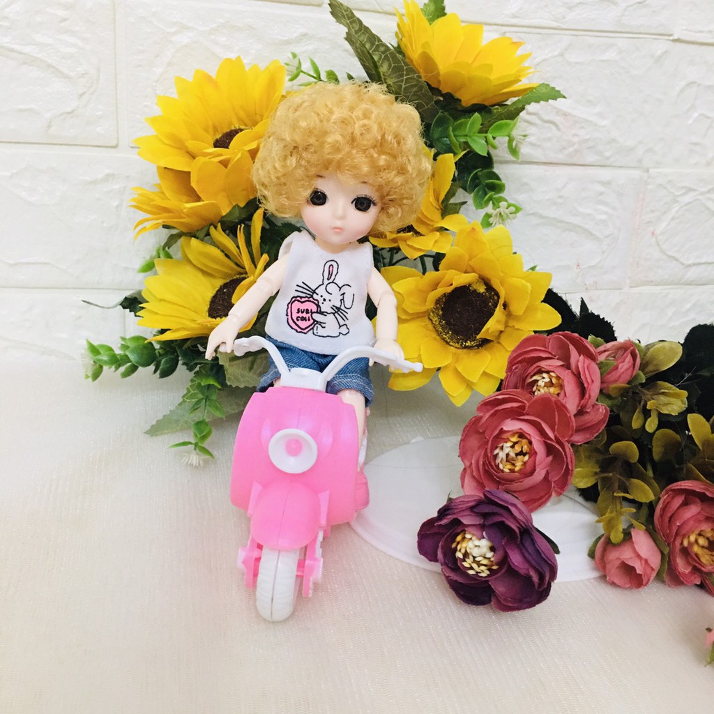 Xe máy đồ chơi cho búp bê baboliy Sunnydoll