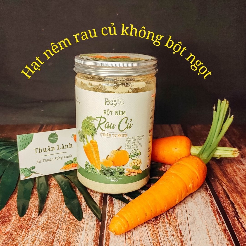 Hạt Nêm Rau Củ Thuần Chay 500g - Thuận Lành - Thơm Ngon Bổ Dưỡng