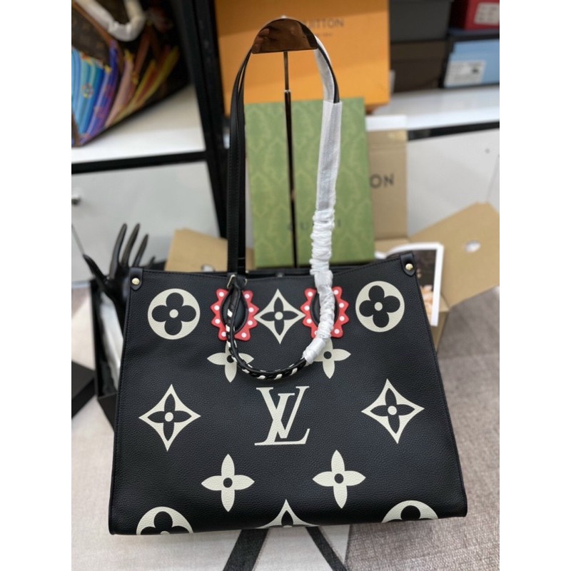 TÚI ONTHEGO DA BÒ NGUYÊN MIẾNG SIZE 42CM