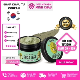 Mặt nạ đất set bạc hà Dreamworks Shrek I'm The Real Shrek Pack