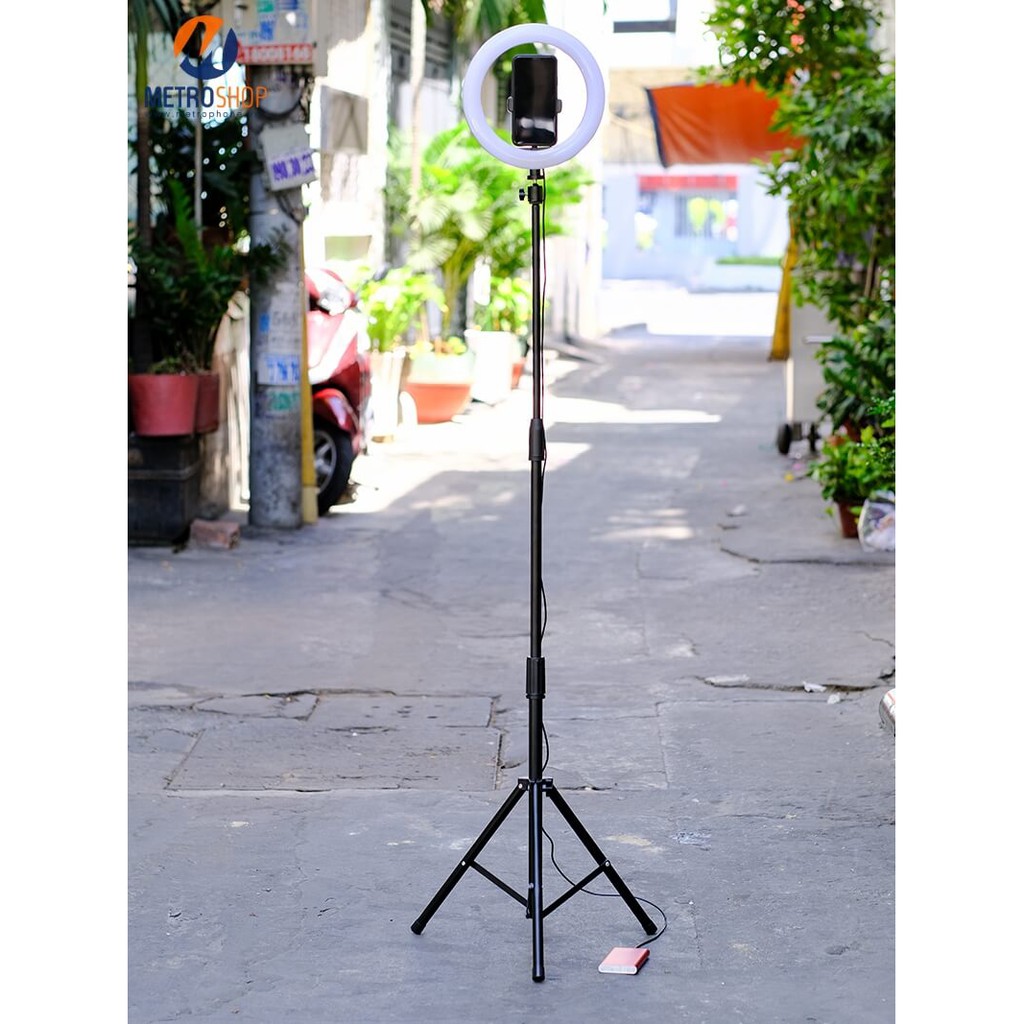 BỘ ĐÈN LIVESTREAM 26CM KÈM CHÂN