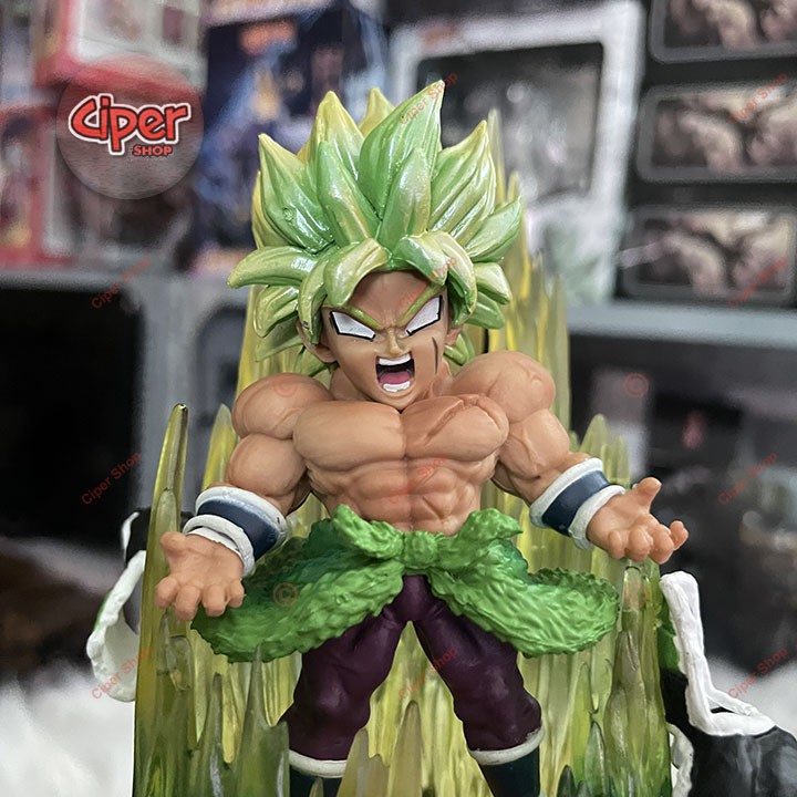 Mô hình Broly Super Saiyan - Led 14cm - Figure Broly Super Saiyan Dragon Ball