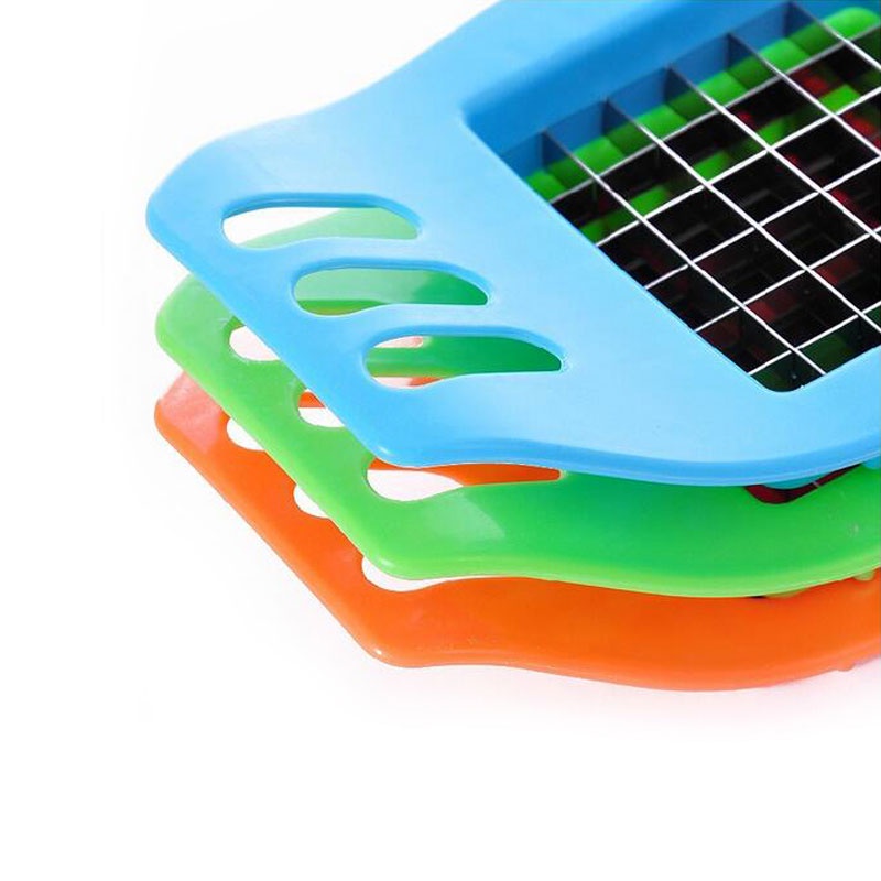 1 Dụng Cụ Cắt Khoai Tây Rau Củ Bằng Thép Không Gỉ Màu Sắc Ngẫu Nhiên