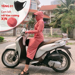 Áo Chống Nắng Nữ, Vải Kim Cương Thông Hơi Cực Thoáng Mát Chống tia UV