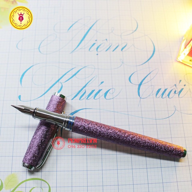 Bút caliphy 005 viết thanh đậm chữ sáng tạo siêu đẹp, vỏ bút siêu sang, liên hệ shop để được hỗ trợ ship cao nhất