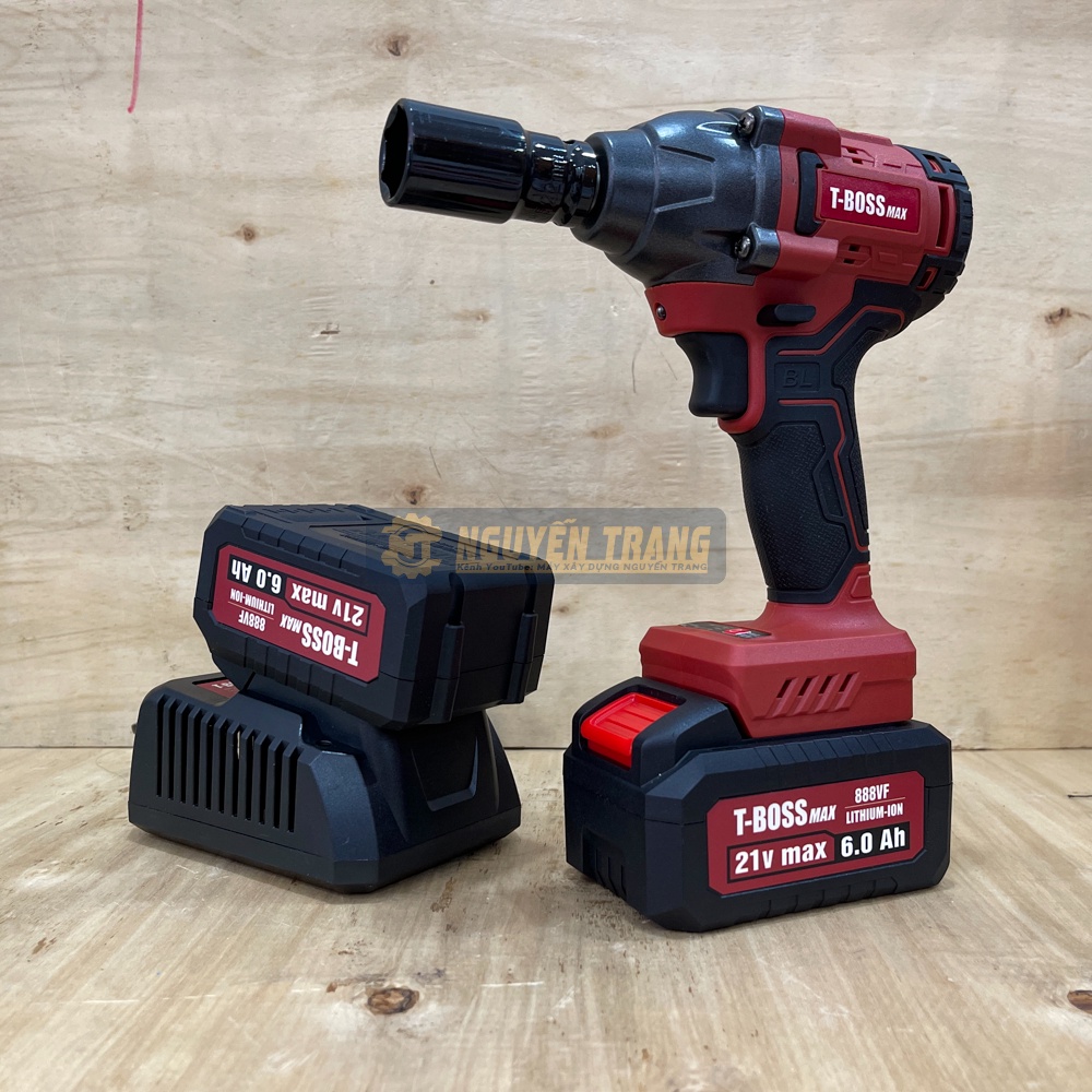 Máy siết bulong pin T-boss hàng đẹp chuyên thợ