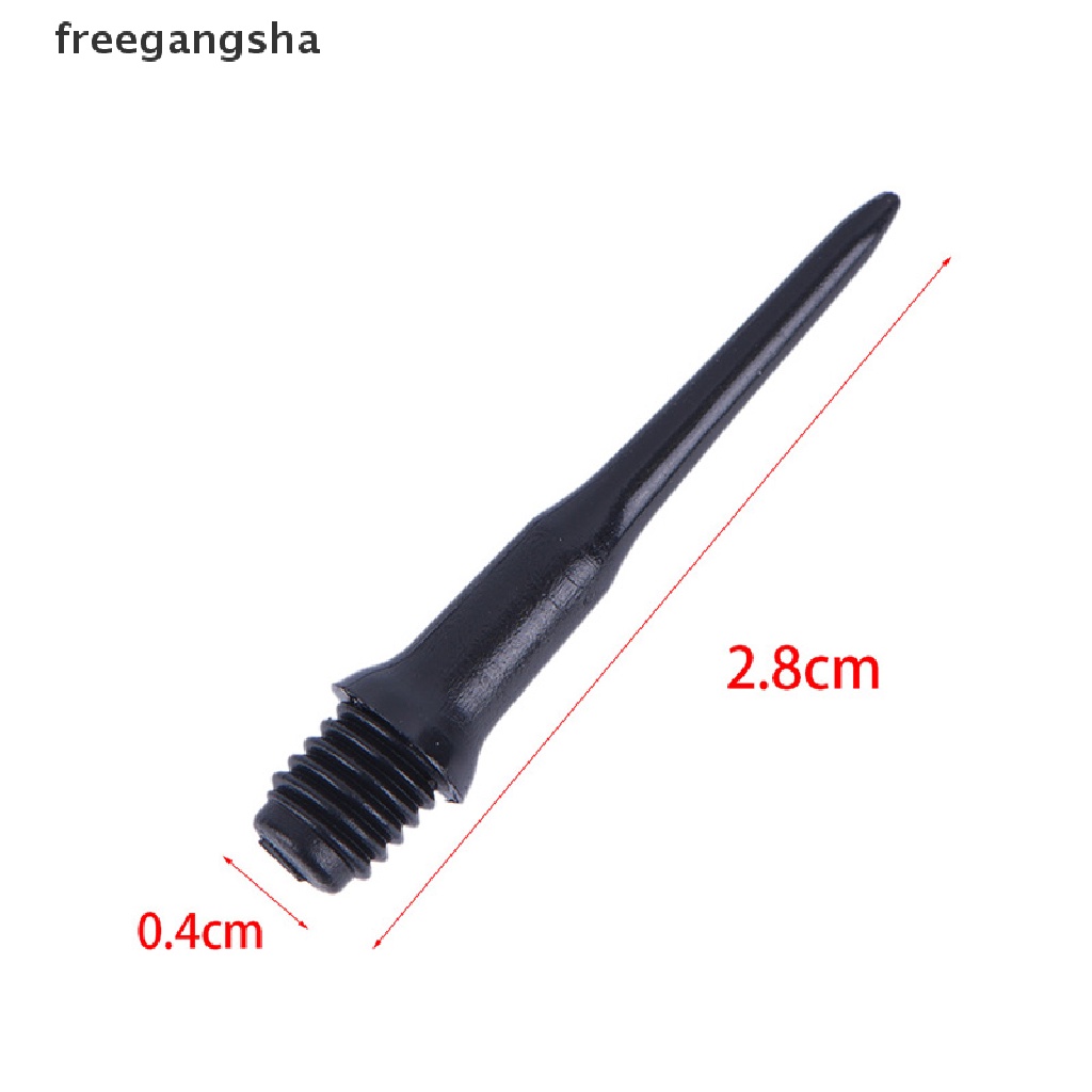 [FREG] 100pcs/set 2BA/6mm Groove 28/25/23/20mm Soft Dart Points And Electronic Darts FDH