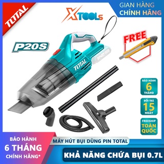 Mua Máy hút bụi pin 20V TOTAL TVLI2001 | Máy hút bụi dùng pin Điện thế pin: 20V Khả năng chứa bụi: 0.7L  dùng để làm sạch bụ