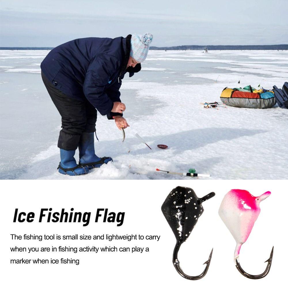 Bộ 10 Mồi Câu Cá Mùa Đông Bằng Chì Cứng Chất Lượng Cao