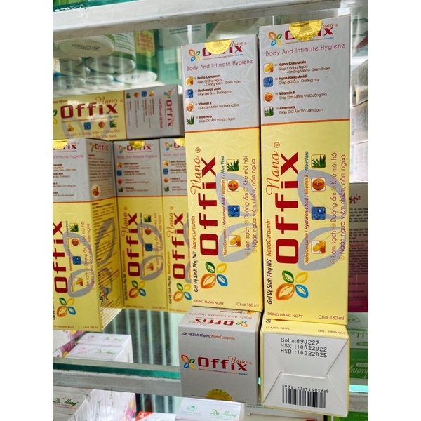 Dung dịch vệ sinh phụ nữ nghệ nano Offix