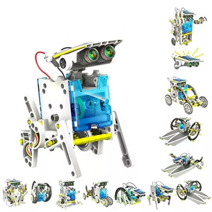 Bộ lắp ráp Robot năng lượng mặt trời 14 in 1 (Solar Robot Education Kit)